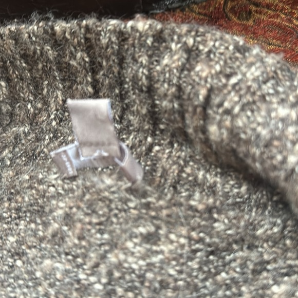 J.Jill vest sweater wool alpaca blend bucle soft full zip heather women’s M - Picture 9 of 10